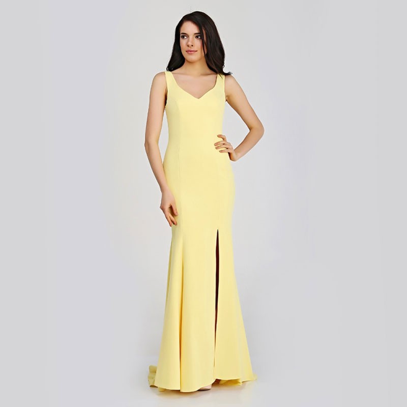 Robe sirene avec traine