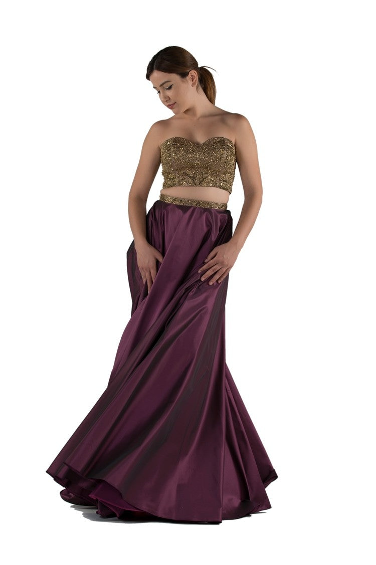 Robe deux pièces style indien