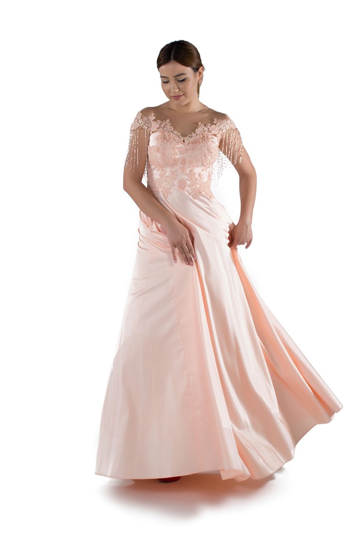 Robe de soirée princesse à paillettes
