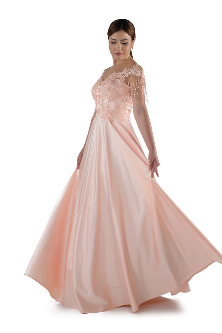 Robe de soirée princesse à paillettes