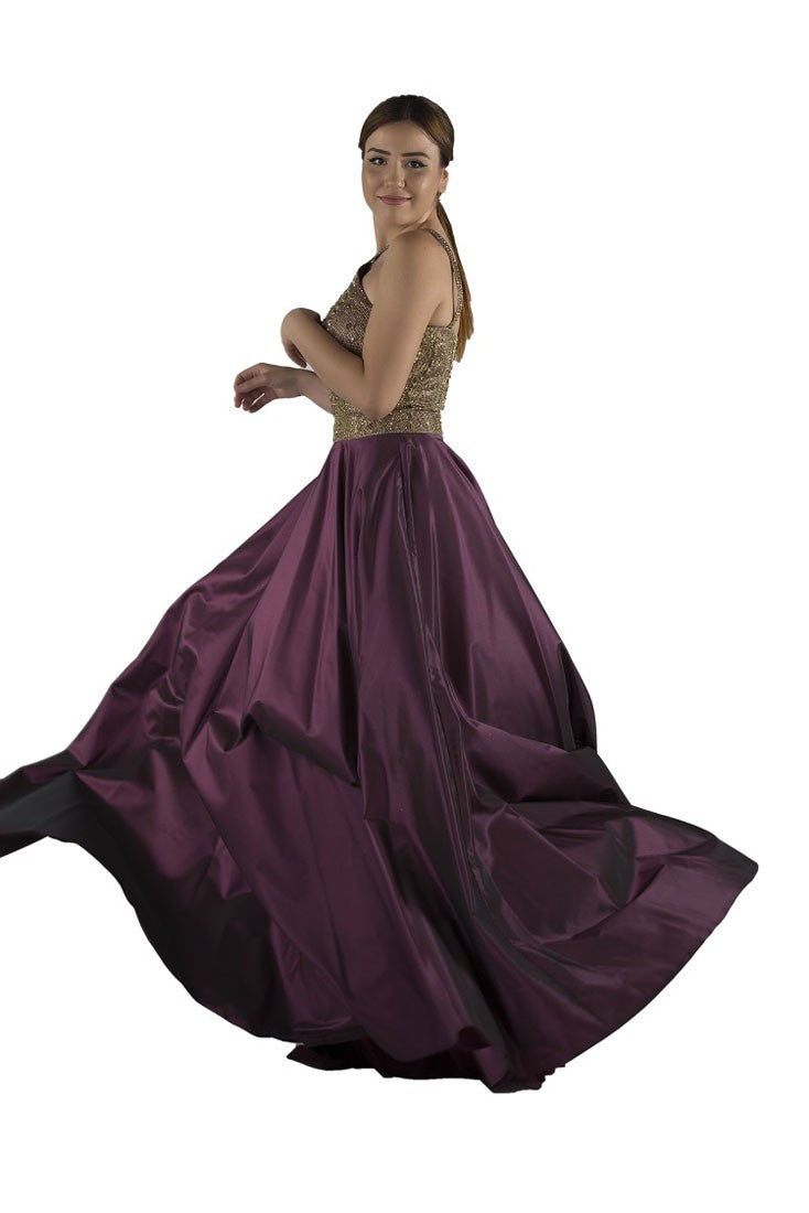 Robe de soirée princesse licou