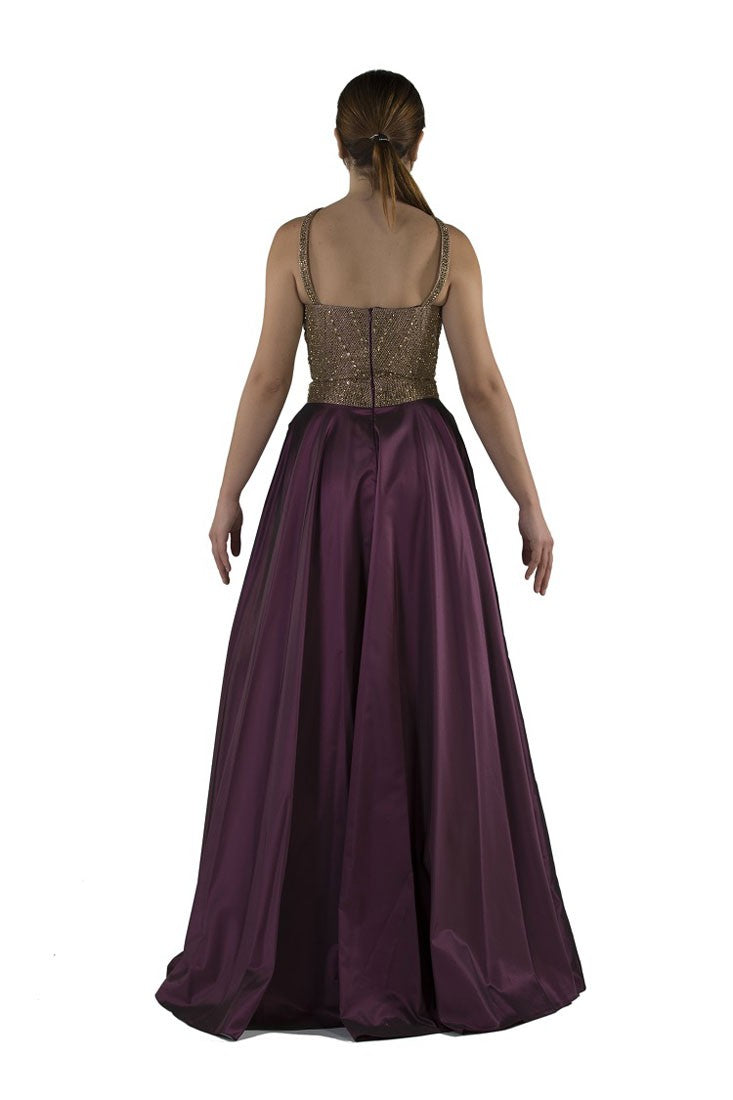 Robe de soirée princesse licou