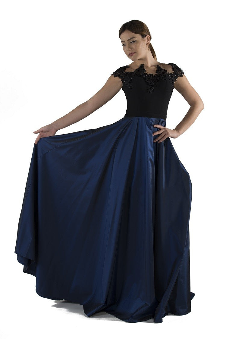Robe princesse deux tons