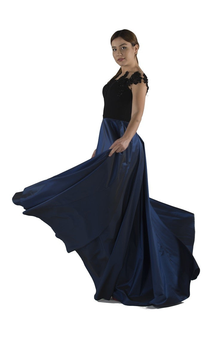 Robe princesse deux tons